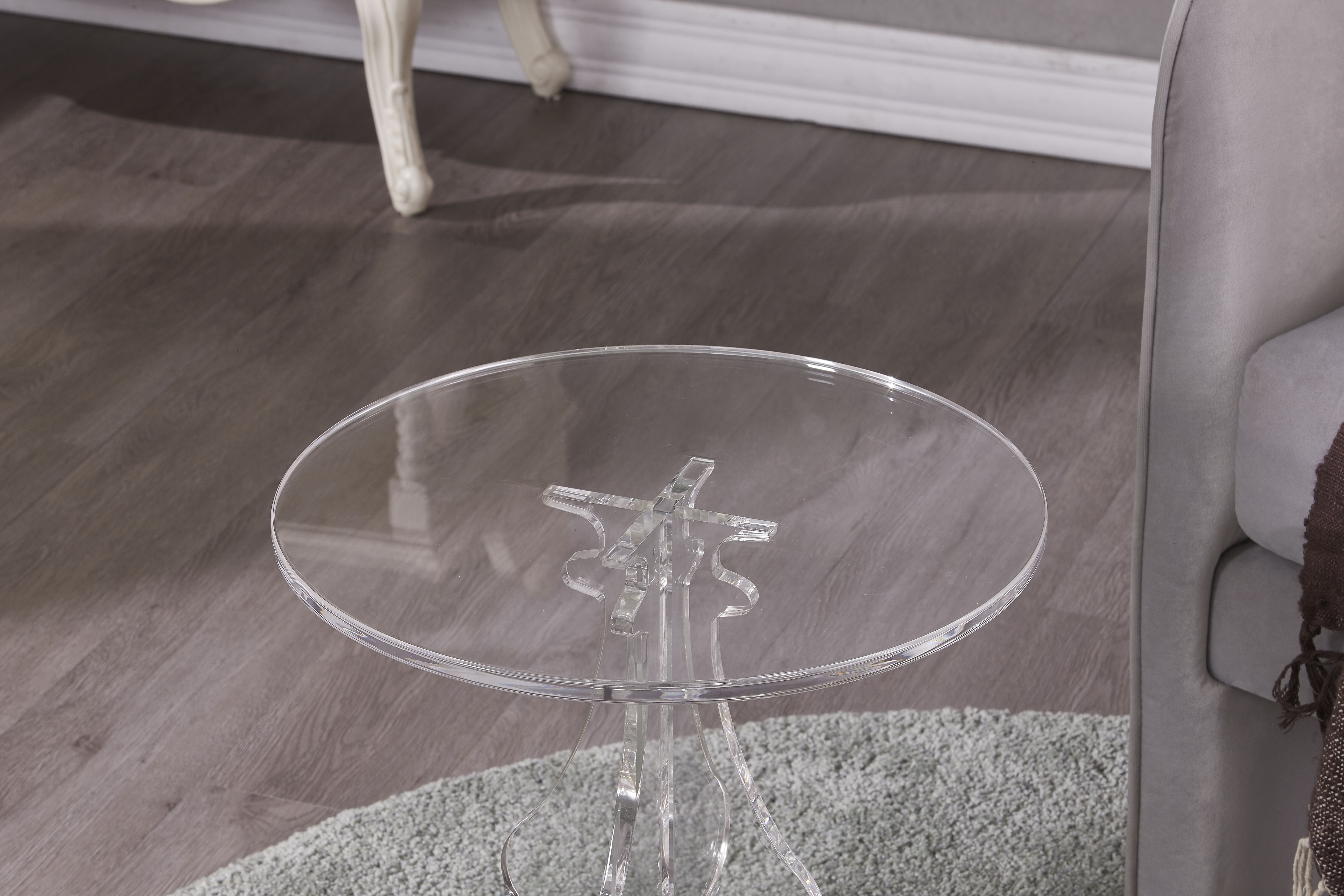 customed modern acrylic coffee table Lucite coffee table